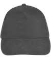 88110 Sunny SOL'S Sunny Cap Dark Grey colour image